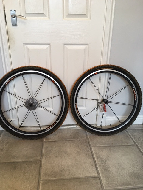 shimano 16 spoke wheels
